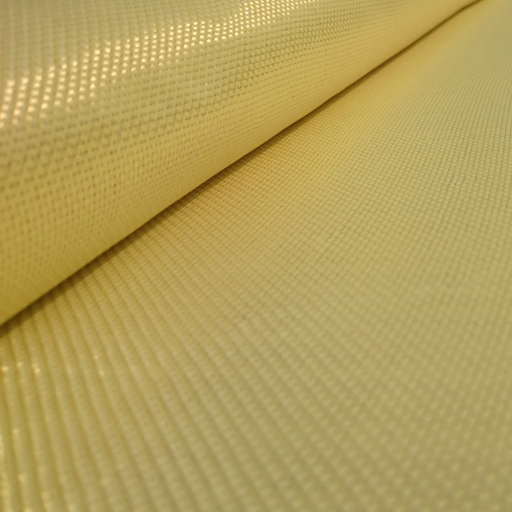 1100D 200gsm Yellow Kevlar Fabric PARA-ARAMID SYNTHETIC Aramid fiber Cloth plain NOMEX