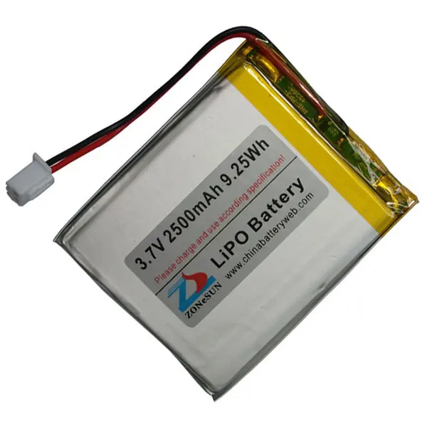 مجانا في 2500mAh 3.7V بوليمر بطارية 565063 المستكشف 505065 الإلكترونية الكلب 505067 قابلة للشحن خلية ليثيوم أيون