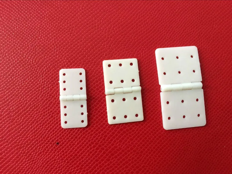 20 teile/los Nylon & Steppscharnier 20x36mm 16x29mm 12x24mm Für RC Flugzeug Flugzeug Teile Modell Ersatz – Detail 15