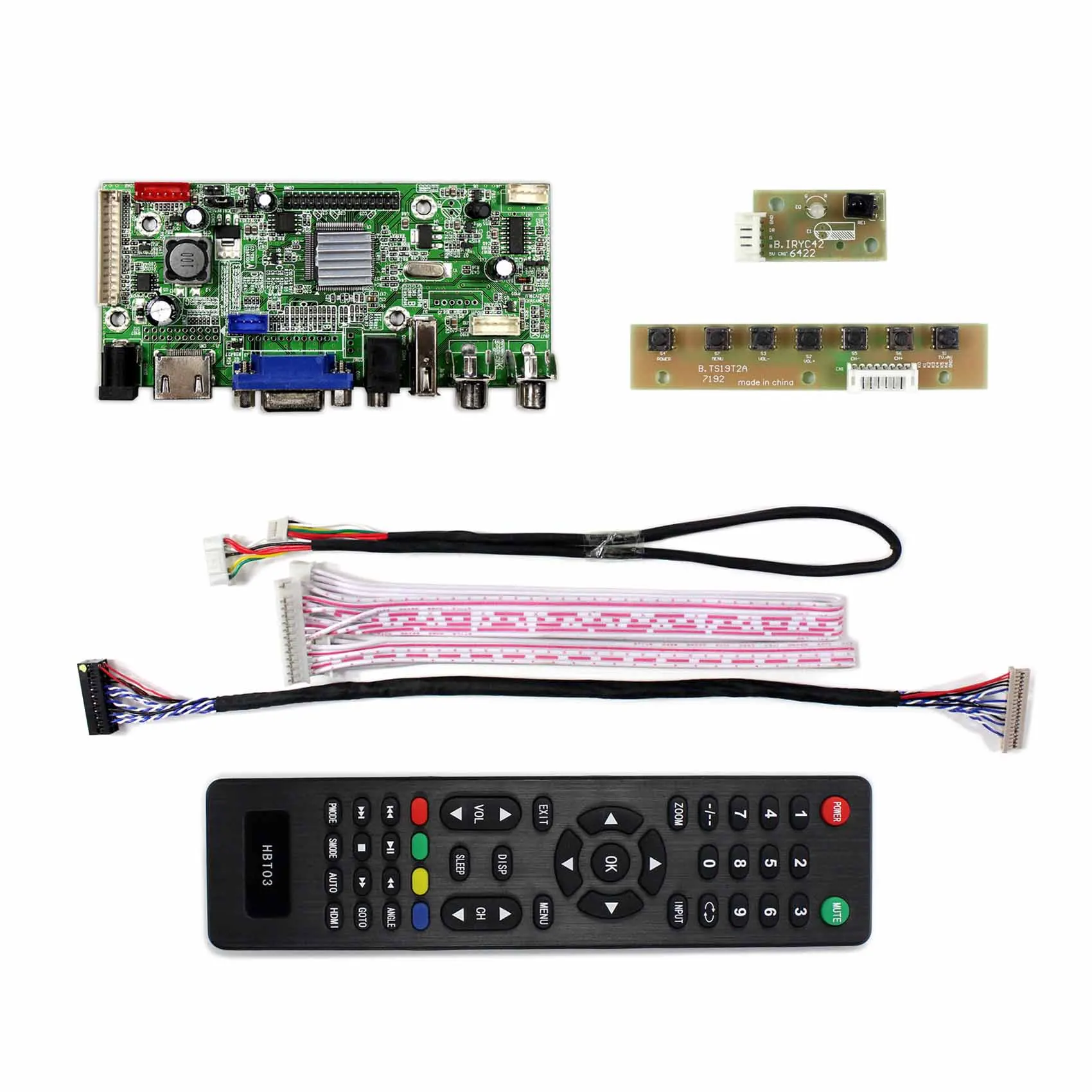 Hd mi vga 2av áudio usb lcd placa de controlador VS-V59AV-V1 com 15 polegada lq150x1lg96 1024x768 tela lcd