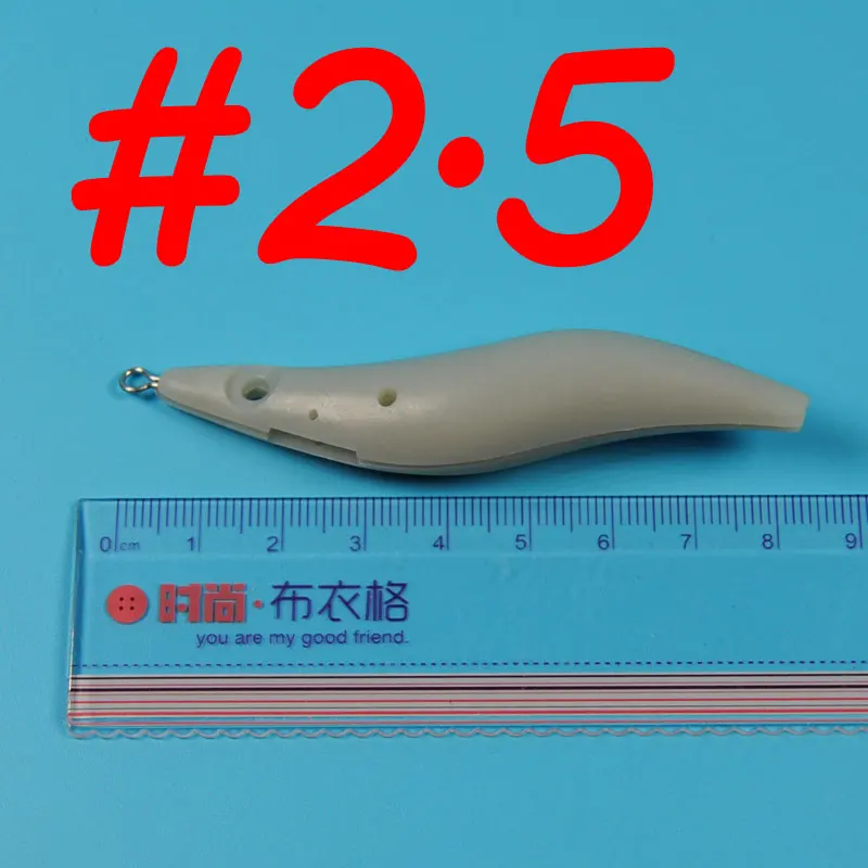 12 Sets 2.5# 3.0# 3.5# Squid Jig DIY Kits including Blanks Eyes Hooks Cloth Skin Feather Lead Weight