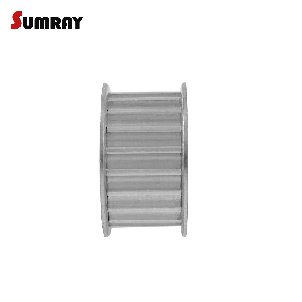 5M 20T Tooth Belt Pulley 5/6/8/12/14/15/19/20mm Inner Bore 16mm Width Aluminium Alloy Pulley Wheel for Laser Machine