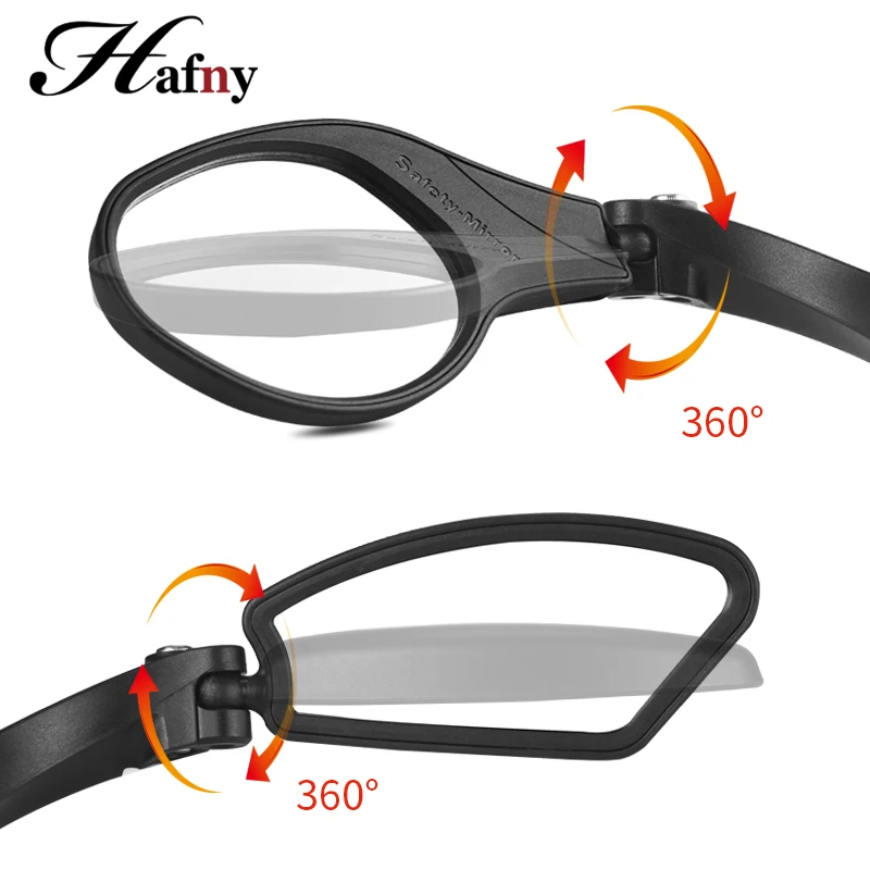 Bicycle Mirror MTB Road Bike Rear View Mirror Cycling Handlebar Back Eye Blind Spot Mirror Flexible Safety Rearview Bike Mirrors