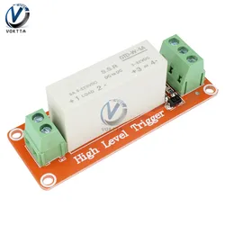 DC 5A 3-32V 5A Solid State Relay 1 Channel SSR Module High Low Level Trigger Switching Solid State Relay Board For Arduino