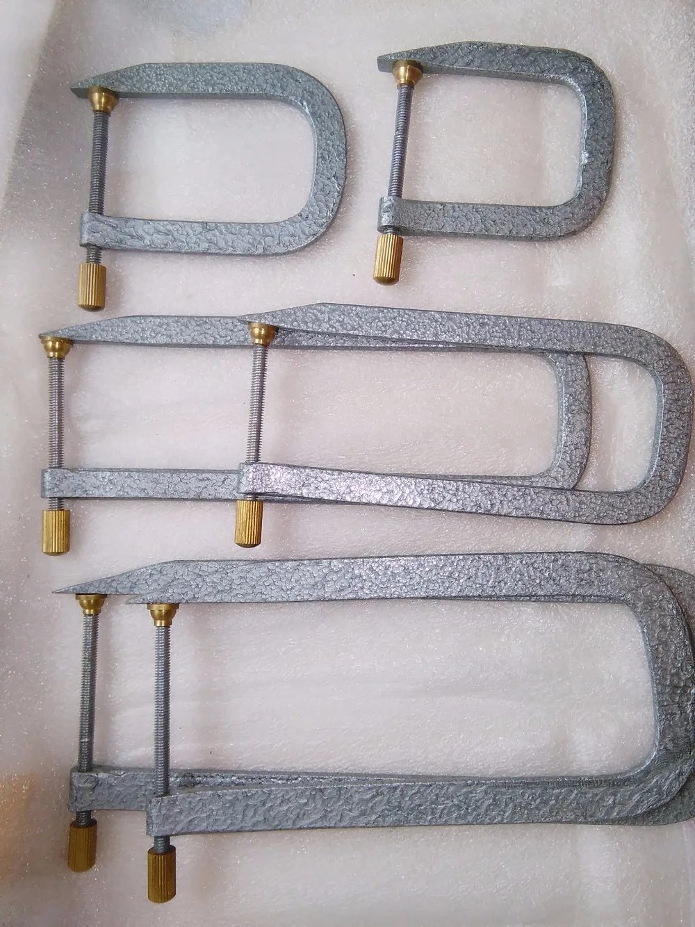 Violin Bass Bar Clamp 6PC one Set Luthier Tool