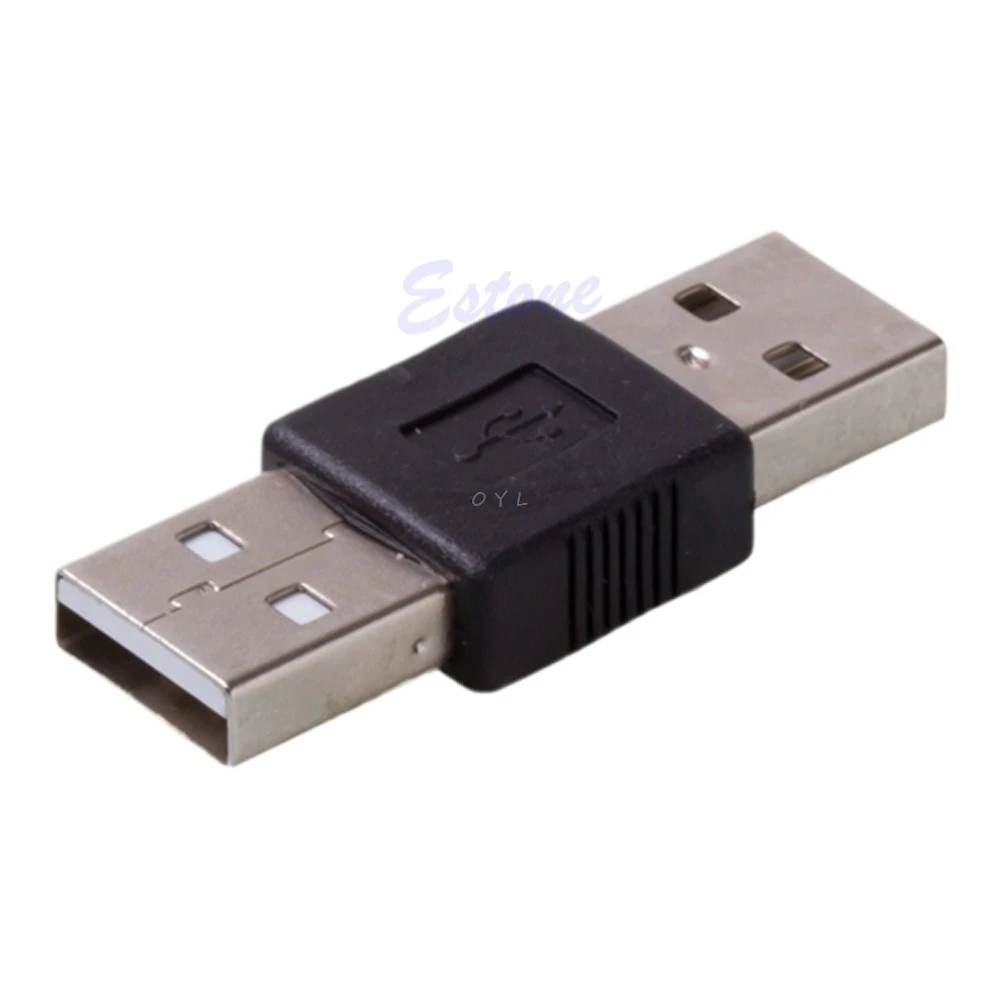 

USB 2.0 Male To USB Male Cord Cable Coupler Adapter Convertor Connector Changer