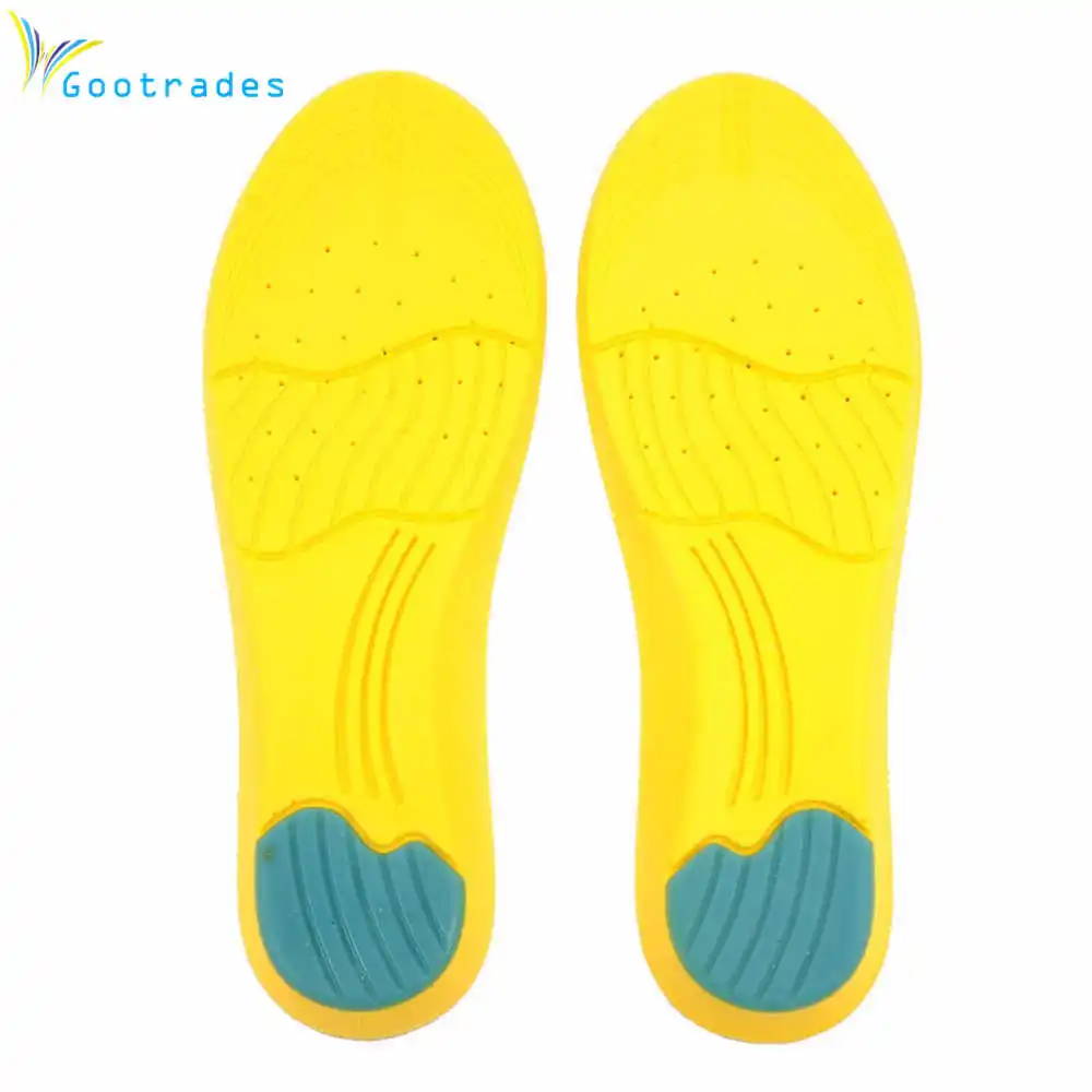 gootrades 2017 New 1 pair Memory Foam Orthotics Arch Support Shoes Insoles Insert Pads Tool S/L Size