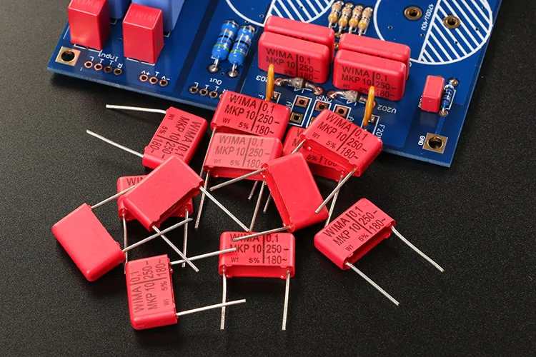 high version copy lehmann circuit diagram headphone amplifier earphone  HD650 diy kits