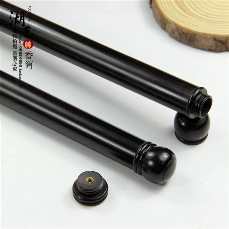 High grade ebony with sweet long Brief paragraph joss stick cylinder Chen xiang teachers appliance custom wholesale