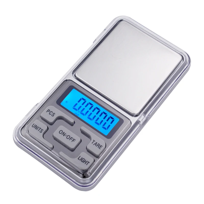 200g x 0.01g Electronic Pocket Jewelry Scale LCD Digital Mini Scales Weight Balance Gram Measurement Scale for Diamond Jewelry