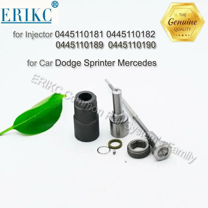 0445110181 0445110182 Common Rail Injector Repair Kit F00ZC99044 (F00VC01051 DSLA154P1320) for 0445110189 0445110190 6110701687