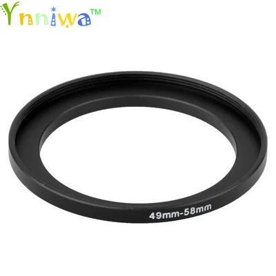 49-58 mm Metal Step Up Rings Lens Adapter Filter Set