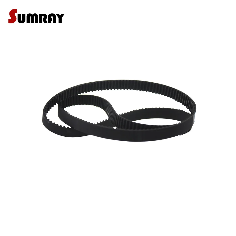 HTD 3M Timing Belt 3M-597/600/603/606/609/612/615/624/630/633/639mm Pitch Length Synchronous Belt 10/15mm Belt Width Gear Belt