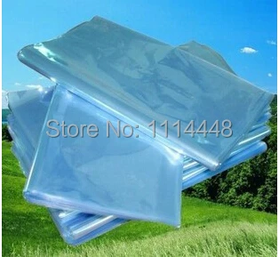 

500pcs 14 x 20 cm PVC Heat Shrinkable Bags Film Wrap Cosmetic Packaging Wrap Materials