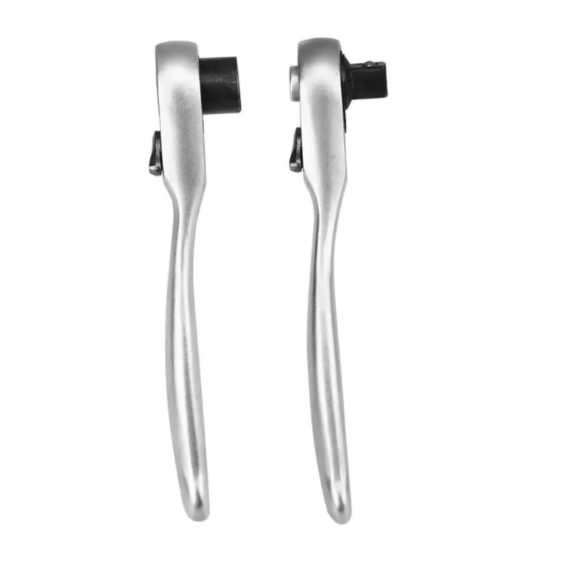 Mini llave de carraca de un solo extremo, herramientas de reparación portátiles para bicicleta y vehículo, 72 dientes, 1/4 pulgadas