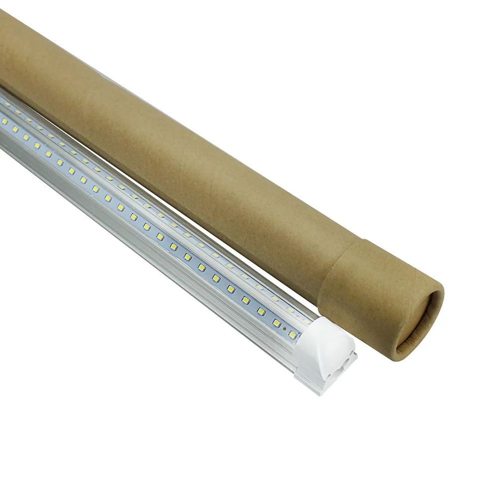 1 PCS V-Shape Integrated LED Tube Lamp 20W T8 570mm 2FT LED Bulbs 96LEDs Super Bright Led Fluorescent Light bombillas led 2000lm