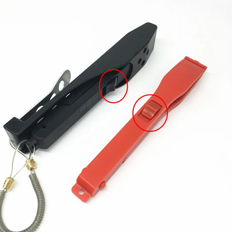 Fishing Grip Controller Fish Clamp Folidge Peche  Fish Clip Lock Switch Tightening  Holder Gripper Tool Tackle