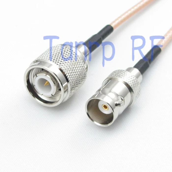 20inch TNC male plug to BNC female jack RF adapter connector 50CM Pigtail coaxial jumper cable RG316 extension cord