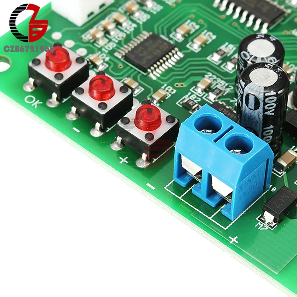 2 Ch 4 Draad Voltage Regulator Led Digitale Pwm Motor Speed Controller Fan Temperatuur Controller Pc Fan Thermostaat Dc 12V 24V