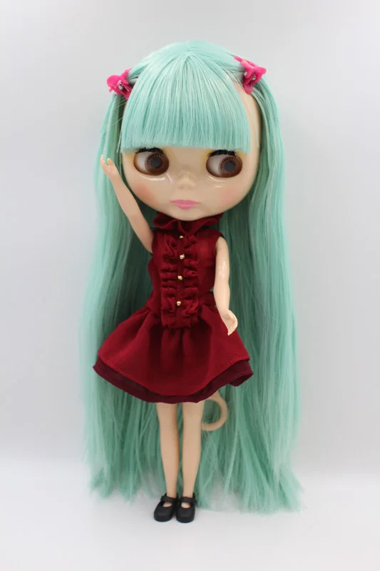 Free Shipping Top discount  4 COLORS BIG EYES DIY Nude Blyth Doll item NO. 286 Doll limited gift  special price cheap offer toy