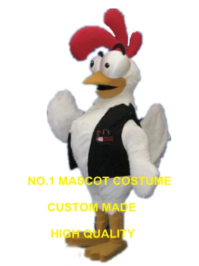 

pride white rooster mascot costume new custom high quality cartoon rooster chicken theme anime cosplay costumes carnival 2962