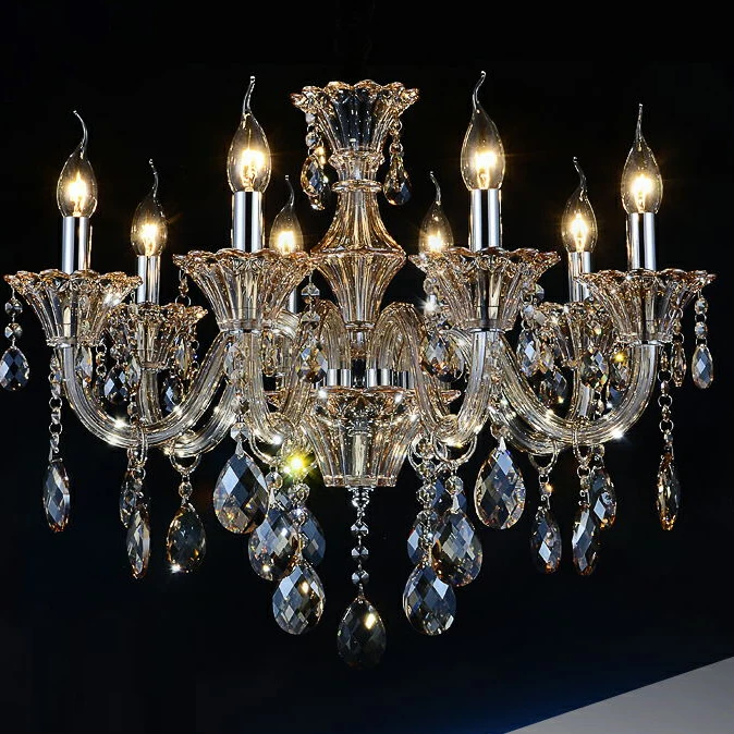 Cognic luxury new Chandeliers K9 Crystal Chandelier  crystal chandeliers 6/8/10/15/18 arms Living Room modern Lustres De Cristal