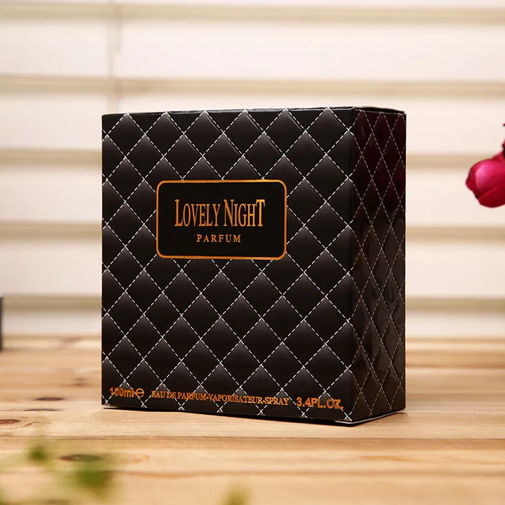 Caja para embalaje de perfume de papel resistente a los rayos UV personalizada, caja de embalaje de perfume cosmético con logo grabado --- PX10900