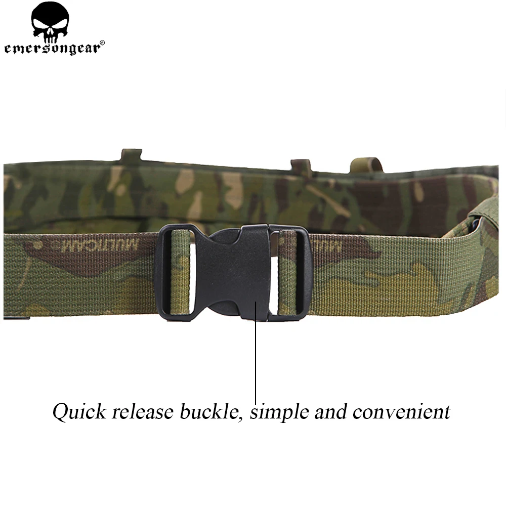 Imagem -04 - Cinto de Mrb Molle Modular Rigger Tático Engrenagem de Emergência Leve Combate Interno e Exterior Belt