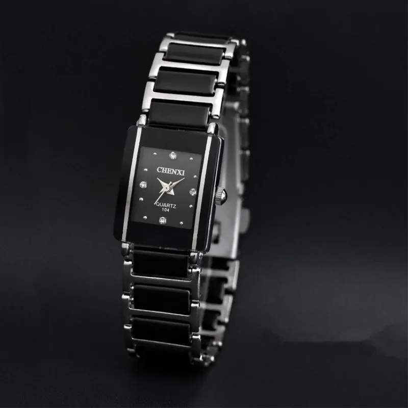 Top Luxury Brand Chenxi Watch Fashion Rectangle Watches Mens Watches Womens Watches Lovers Watches Quartz horloge mannen