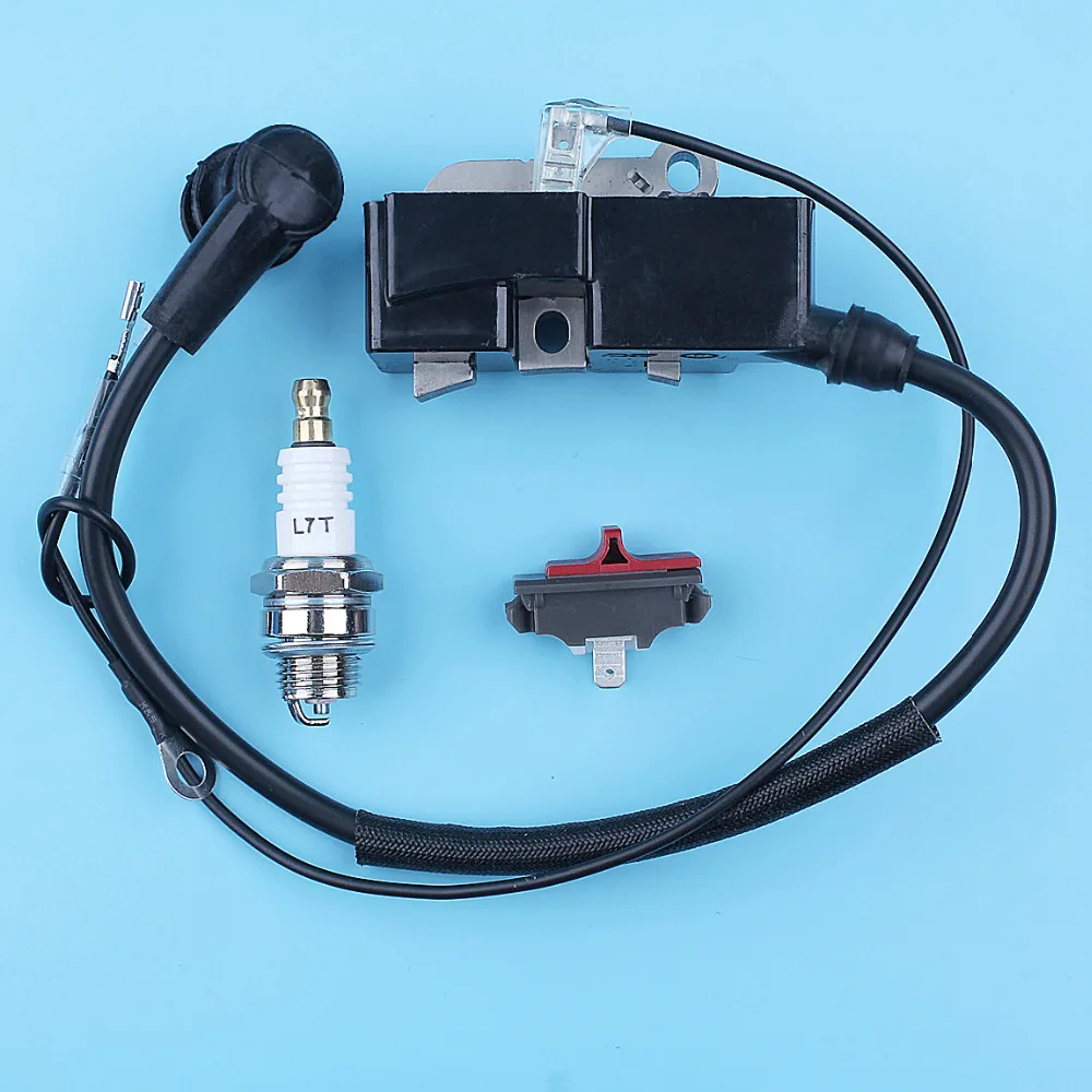 Módulo de Bobina de Ignição Kit de Interruptor Liga Desliga para Husqvarna 357xp 359 455 460 Rancher 461 350 351 353 335xpt 345.
