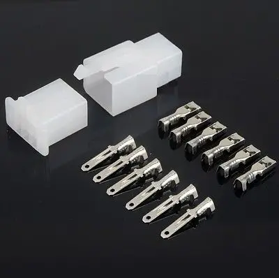 Free shipping 10PCS- 6 Way 2.8mm Mini Connector Kit Pin Connectors