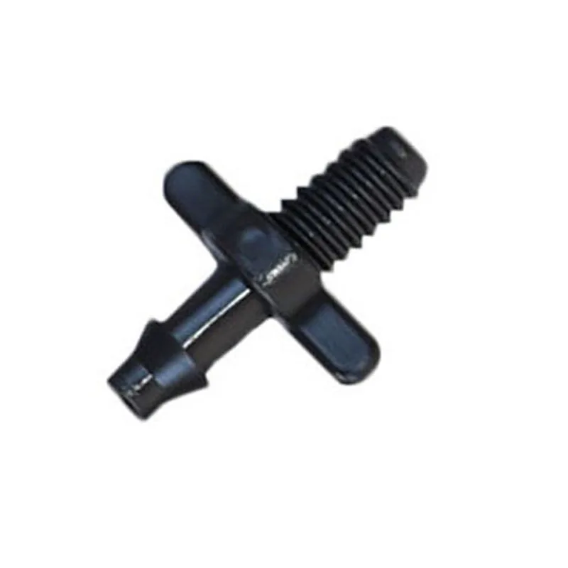 Irrigation 4/7 Threaded Connector Barbed 1/4 \