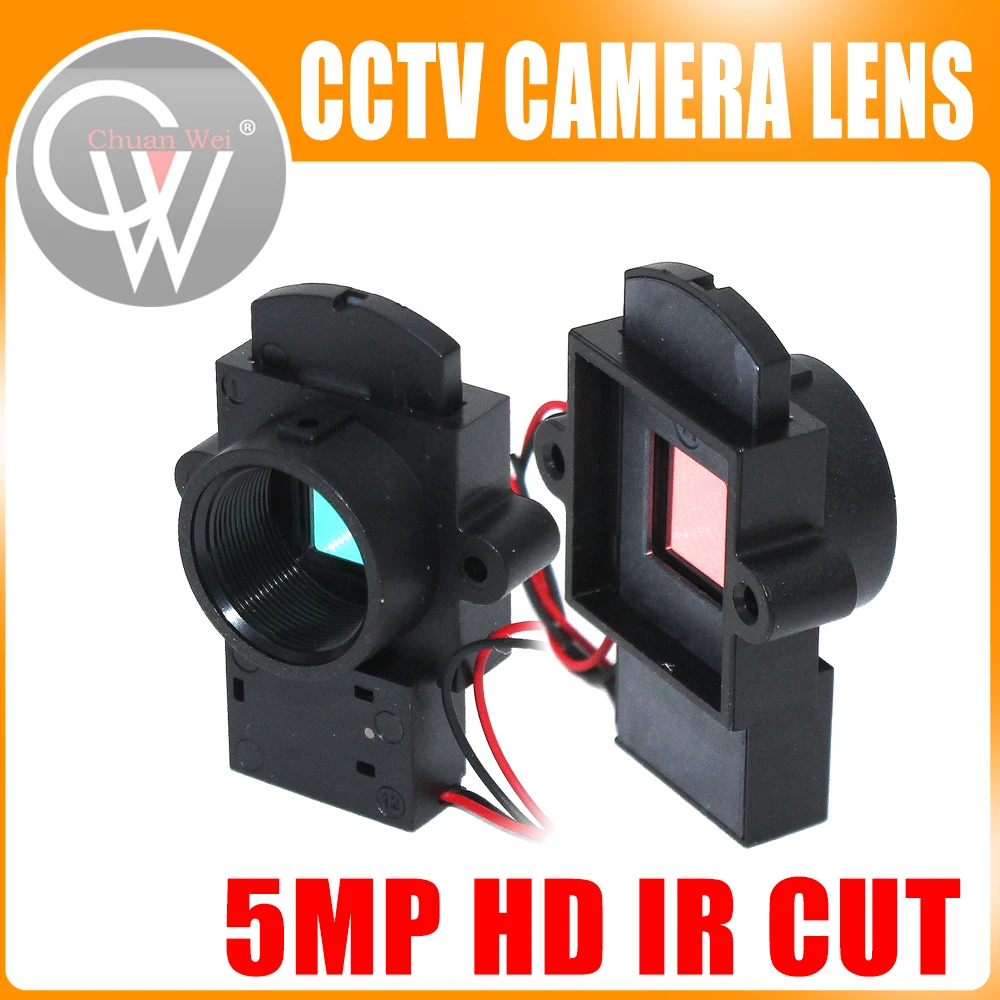 5.0 megapikseli M12 filtr podczerwieni podwójny ICR podwójny przełącznik IR-CUT 20mm uchwyt do mocowania obiektywu do 5MP IP AHD CVI TVI kamera telewizji przemysłowej