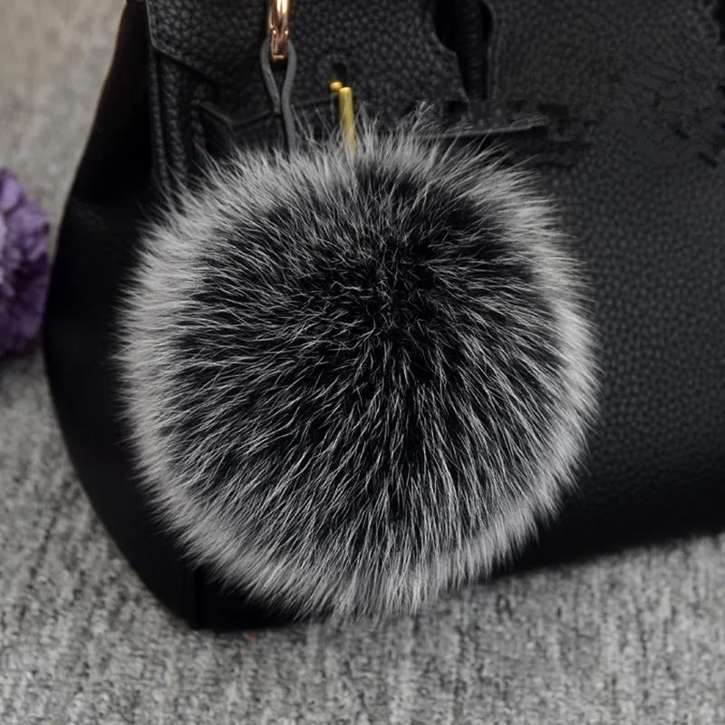 Stylish Girls Handbag Pompom Keychain Pendant Accessory for Elevating Bag Style Unique Purse Decoration Fashionable Charm