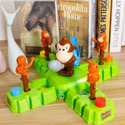 Monkey steal banana gold coin desktop competitive game puzzle parent-child interactive toy family party game