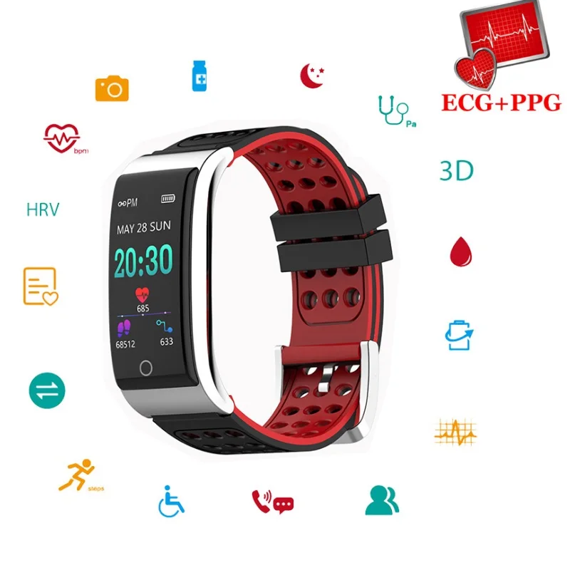 ecg ppg smart bracelet медицинские