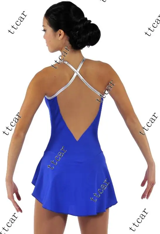 

skating dress wholesale free shipping blue cheap skating dress