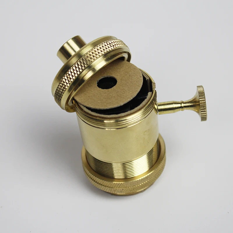 Vintage Copper Lamp Holder With Switch Gold Holder 4 specifications AC 90-260V E27 LED for Chandelier lamp Wire Lighting