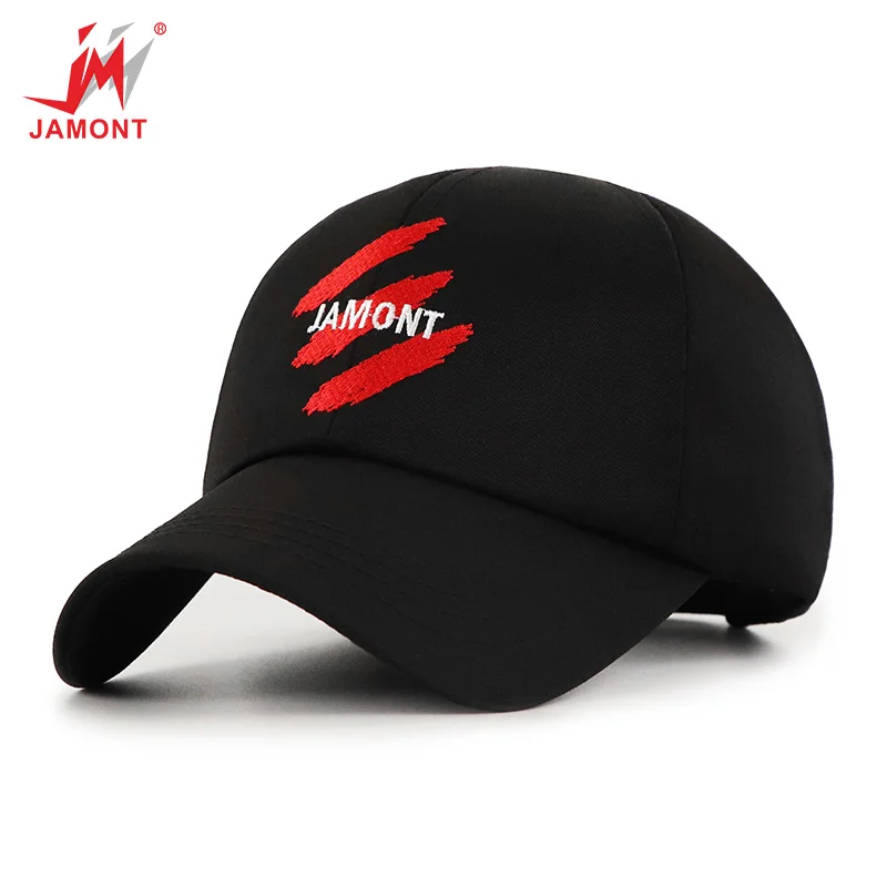 

JAMONT 2019 high quality fashion leisure Baseball Caps black Matching Snapback Hats Outdoor Sports Caps Casquette Hat bone cap