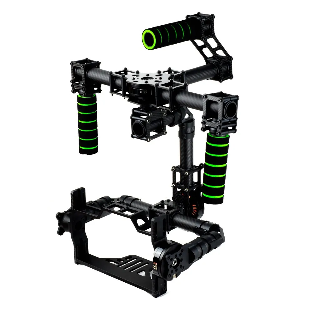 3 Axis 360 Degree Handle Gimbal DLSR Camera Support Stabilizer without Brushless motor