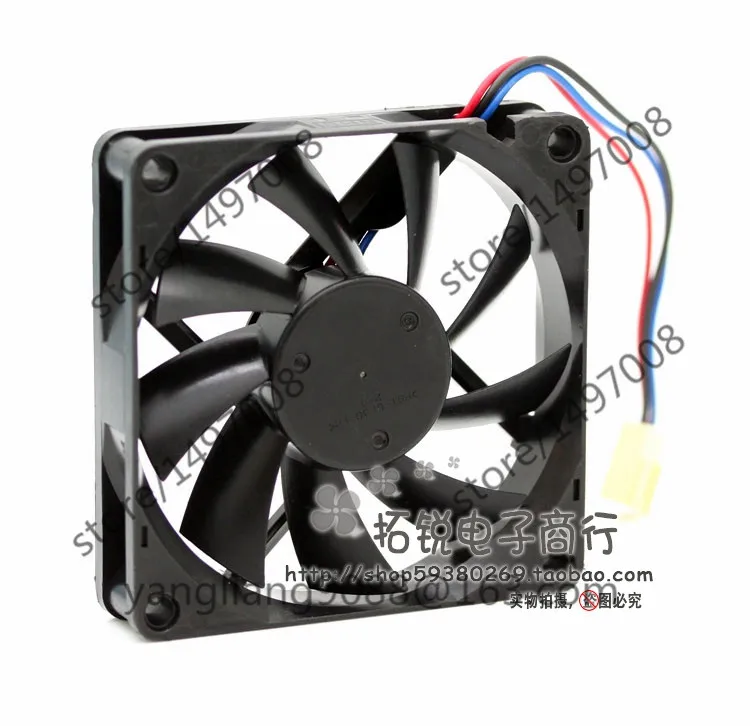 NMB-MAT 2806GL-04W-B49 DC 12V 0.22A 3-Wire 70x70x15mm Server Cooling Fan