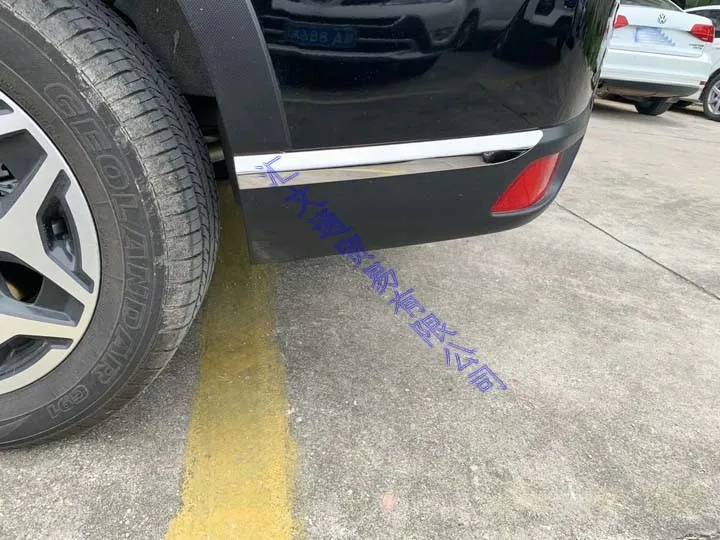 For Subaru Forester SK 2018 2019 2020 2021 Decorate Accessories Stainless Steel Rear Bumper Protector Trim