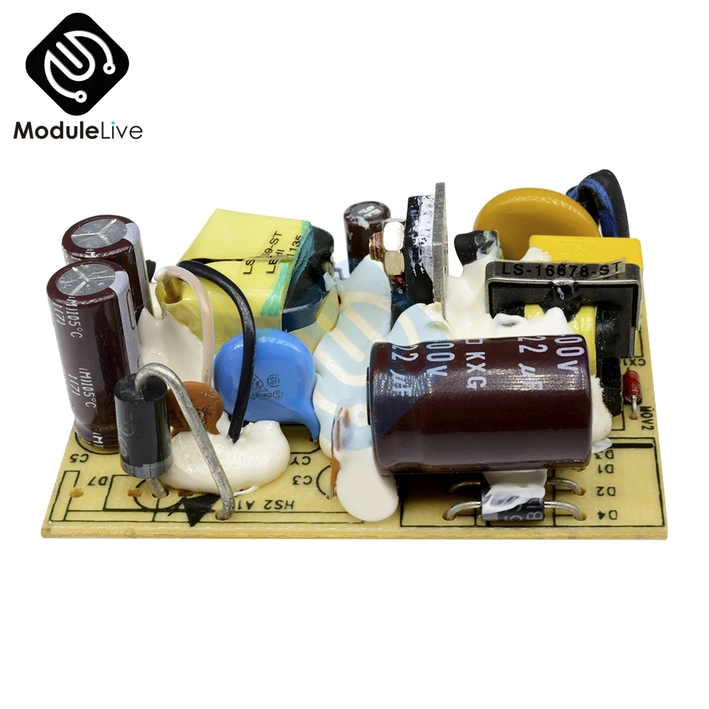 AC-DC 12V 2A Switching Power Supply Module DC Voltage Regulator Switch Circuit Bare Board Monitor LED Lights 110V 220V SMPS
