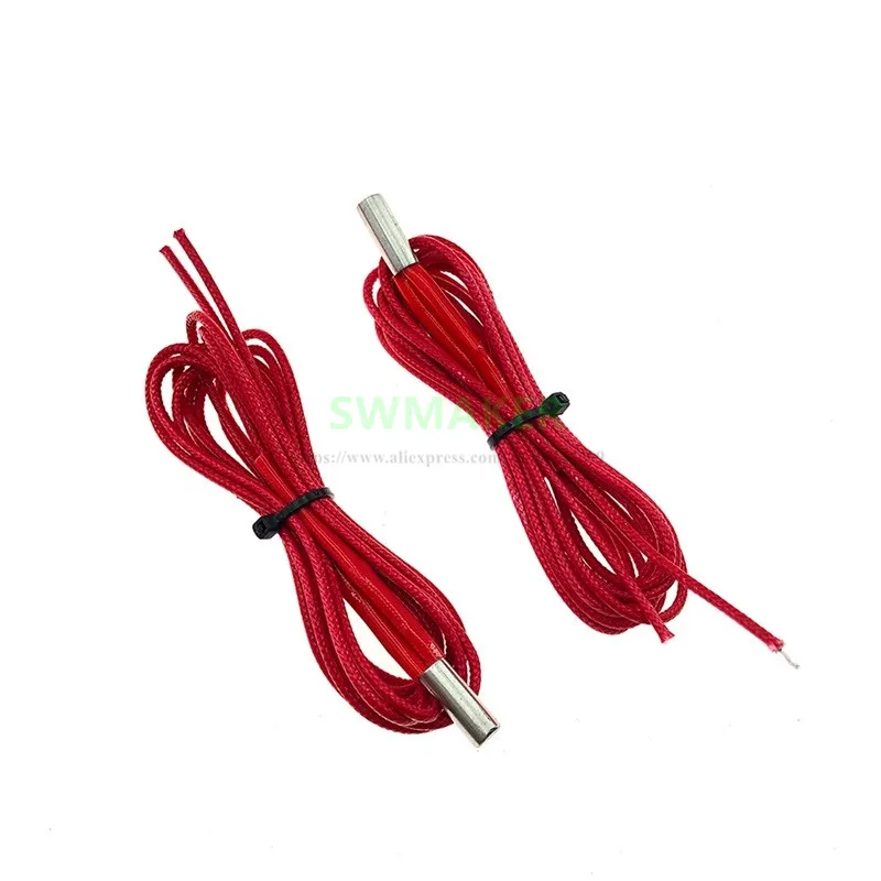 1pcs 3D Printer 12V/24V 30W/40W 6x20mm 6x30mm 6x15mm Ceramic Heater Cartridge -heating tube RepRap