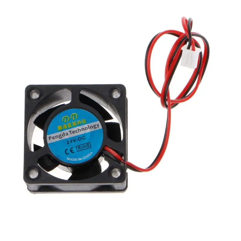 

Cooling Fan 40x40x20mm DC 24V 2-Pin Cooler Brushless Mini Cooling Fan 4020