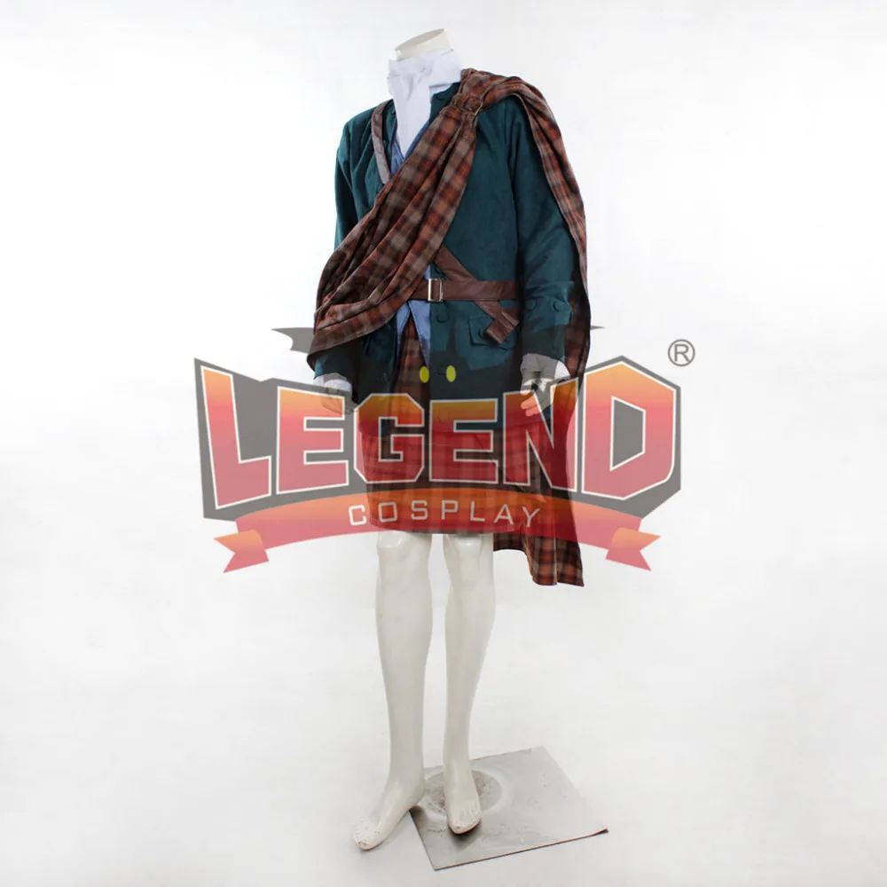 Outlander TV series cosplay costume Jamie Fraser cosplay costume man's outfit V2