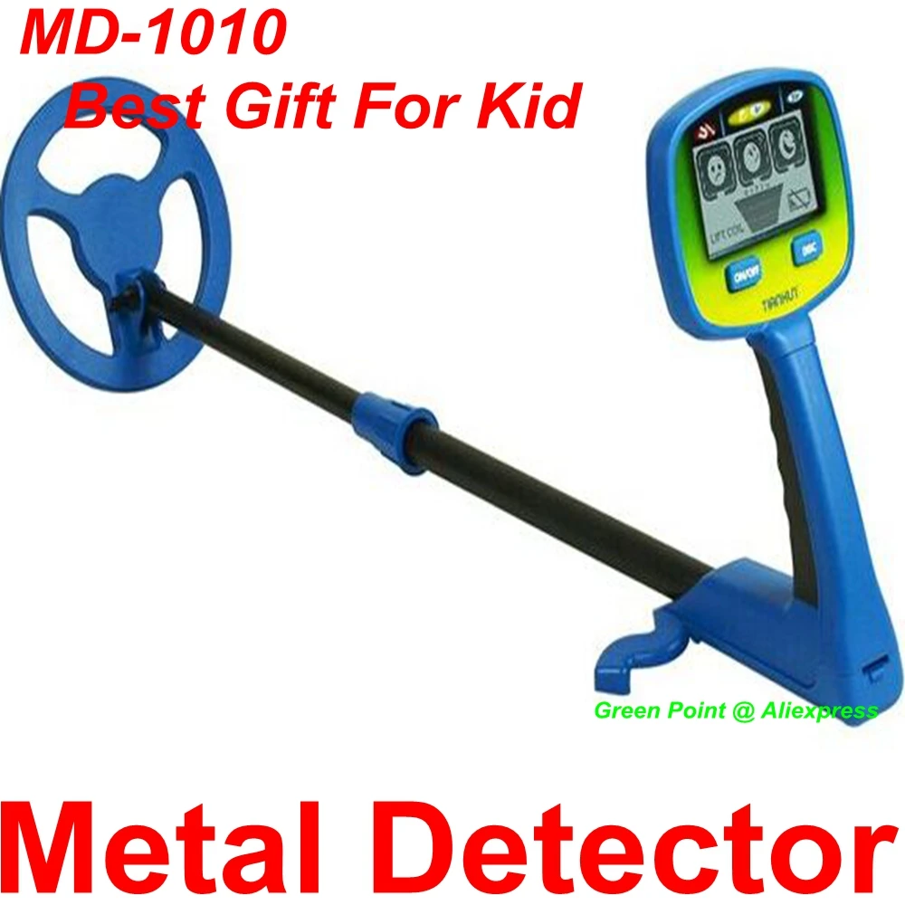 

New Arrival MD-1010 Science Education Kid Metal Detector Underground Parents-kids Activity Beach Treasure Detect Coins Tool