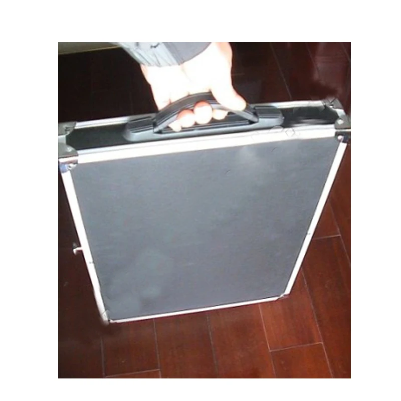 Aluminum Close-Up Case w/ Drawer with Magnet and Drawer Magic Tricks Fun table Magic Accessories  Stage magic props 81305