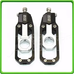 Aluminum motorcycle Chain Tensioner Adjuster fit for YAMAHA R1 YZF R1 2015 2016 2017 YZF-R1 15 16 17 Black & Silver
