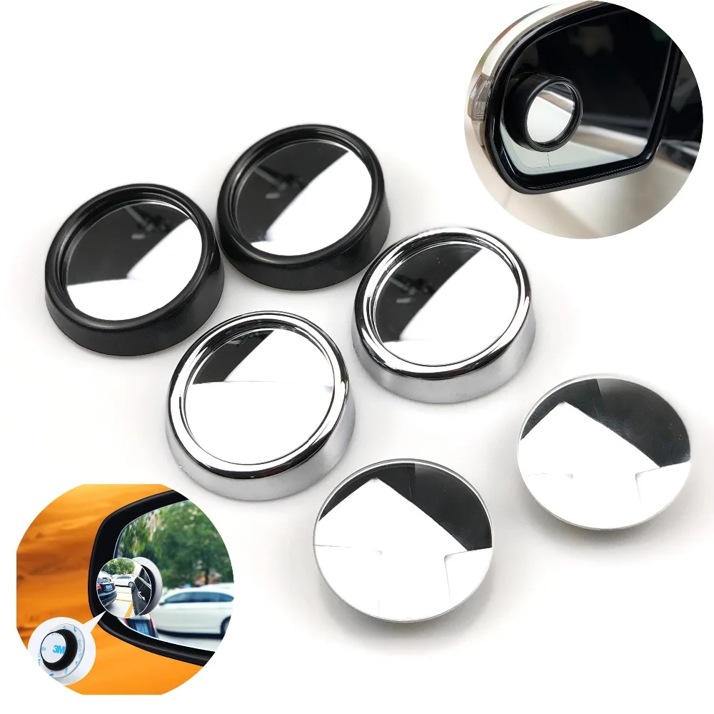 1Pair Car Convex Blind Spot mirror For Smart forfour fortwo forjeremy City Coupe Roadster